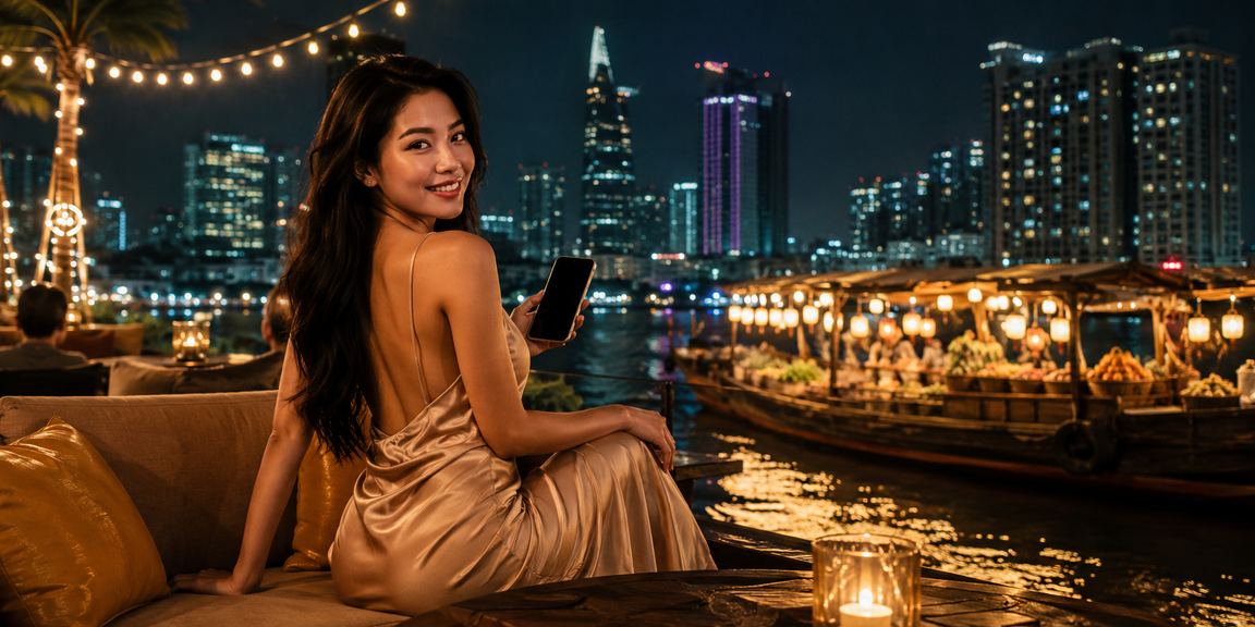 Người dùng tại Hồ Chí Minh đăng ký tài khoản nhận thưởng chào mừng trên điện thoại