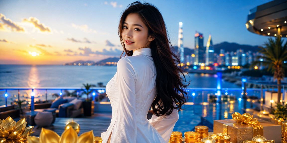 Người dùng tại Ninh Bình nạp tiền cá cược thể thao qua ví điện tử với trang phục áo dài